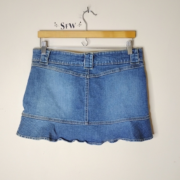 Vintage Old Navy Womens Mini Skirt Fall 2004 Low-Rise Stretch Size 10 Grunge Y2K - Picture 4 of 7